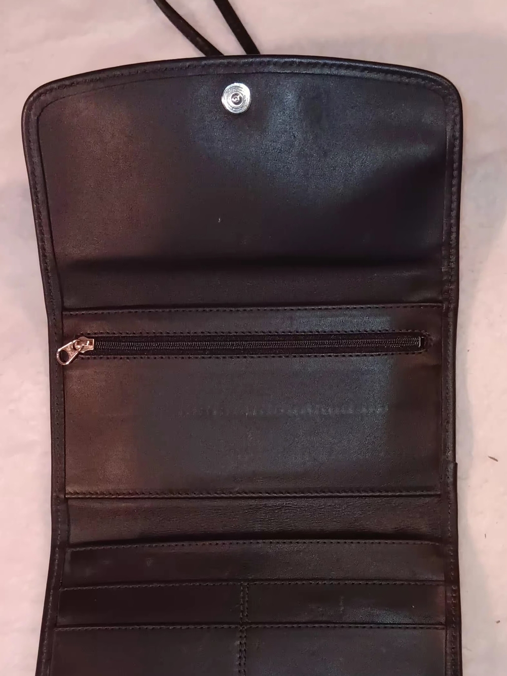 Coach Black Crossbody Wallet - Picture 4 of 7
